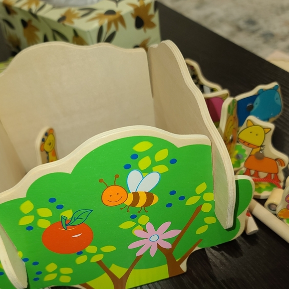 Animals fishing in the trees Magnetic Game - Picture 7 of 7